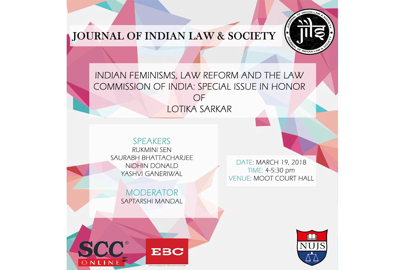 LIVE: Journal of Indian Law and Society- Volume 6 Release | SCC Times