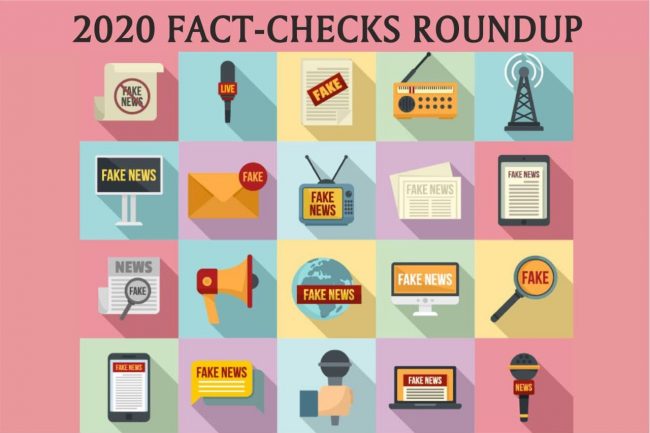 The Most Comprehensive Round-up of the Fact-Checks of the Year 2020 ...