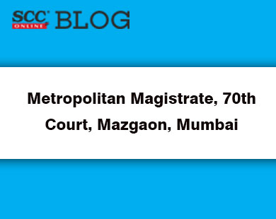Metropolitan Magistrate