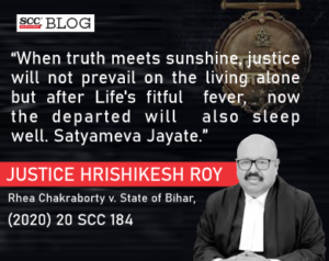 Justice Hrishikesh Roy