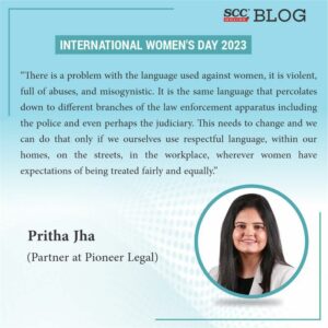 Pritha Jha John Women’s Day Quotes