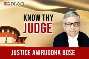 Justice Aniruddha Bose