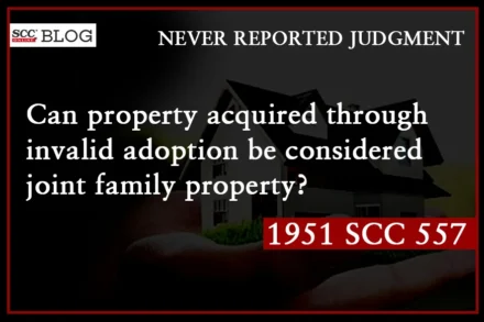 self acquired property