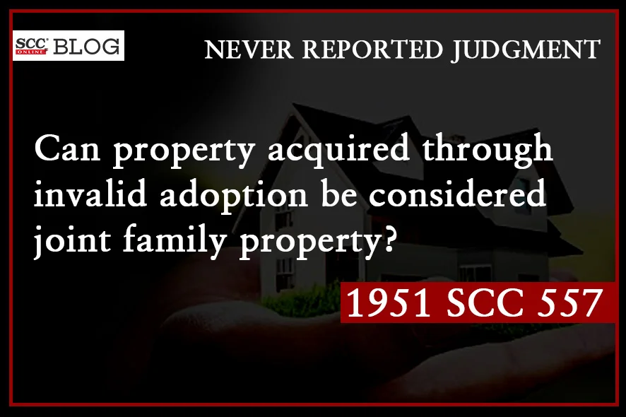 self acquired property