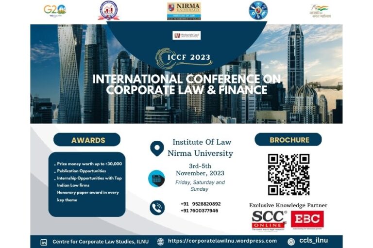 ILNU | ICCF 2023 [3rd -5th November, 2023] | SCC Times