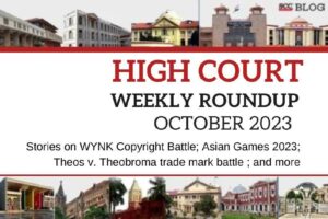 High Court weekly Roundup-3