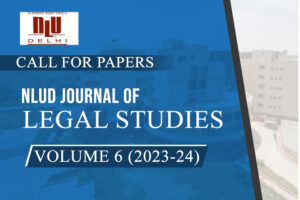 NLUD Journal of Legal Studies