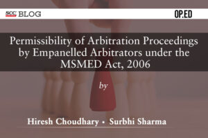 Permissibility of Arbitration Proceedings