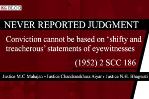 conviction contradictory statements eyewitness