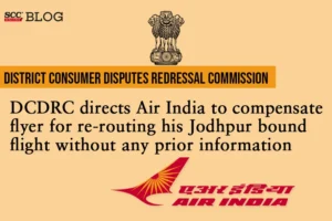 Air India re-routing flight