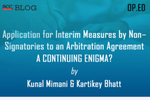Application for Interim Measures