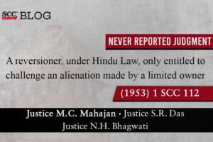 Alienation of property under Hindu Law