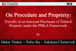 Innocent Purchaser of Tainted Property