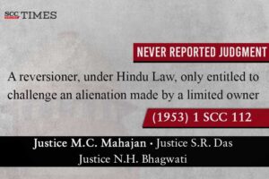 Alienation of property under Hindu Law