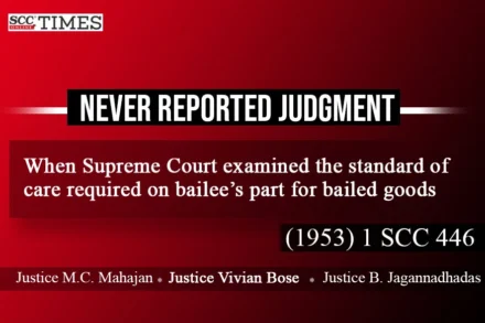 standard of care required on the part of bailee