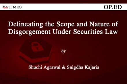 Delineating the Scope and Nature of Disgorgement