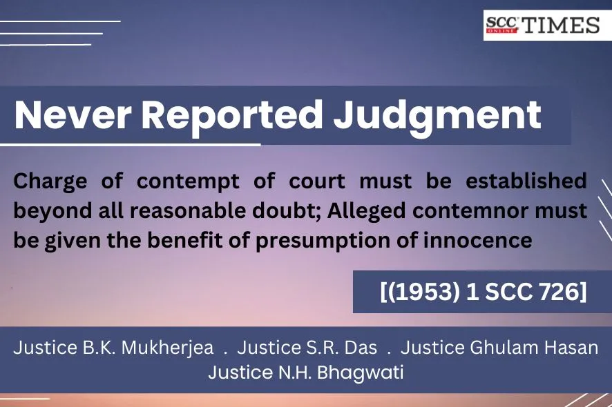 contempt of court