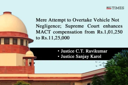 overtake vehicle not negligence supreme court
