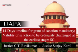 Grant of sanction timeline