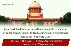 Quantified disability