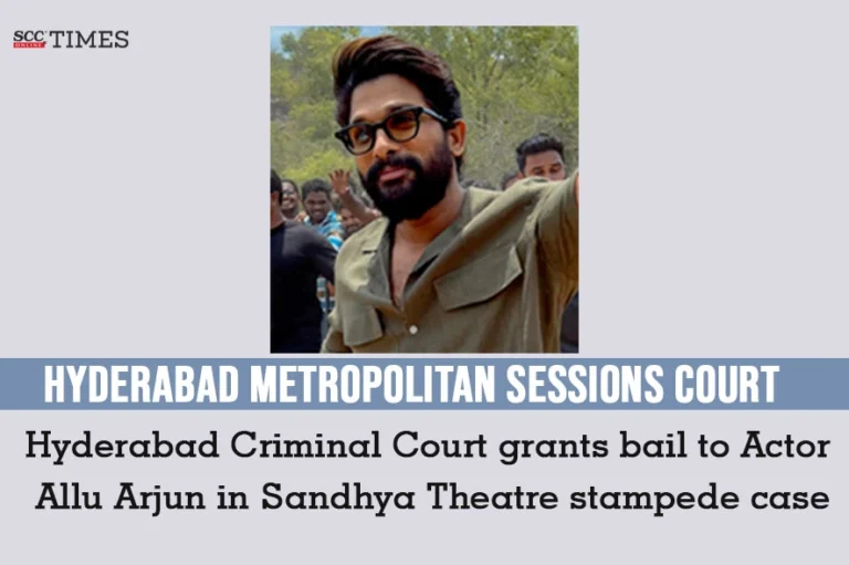 Hyderabad Criminal Court grants bail to Actor Allu Arjun in Sandhya Theatre stampede case