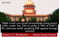 Quash proceedings under Art. 226