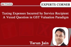 Taxing expenses incurred by service recipient