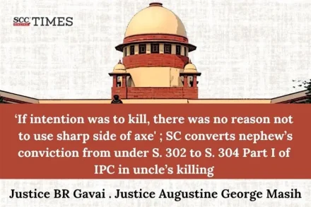 Convert conviction from S. 302