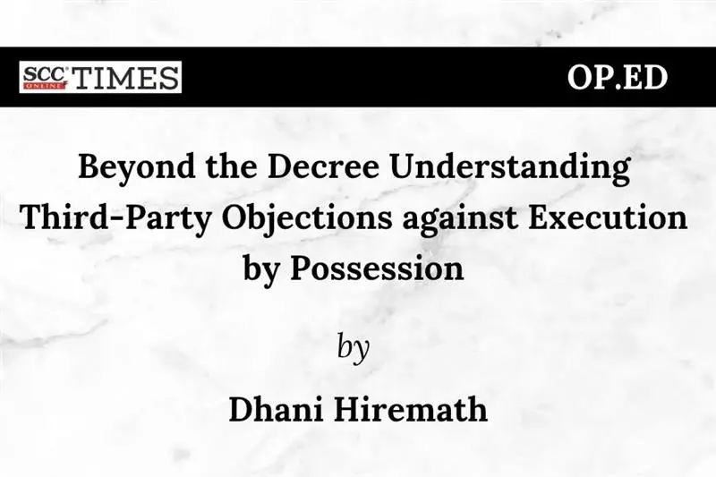 Third-Party Objections