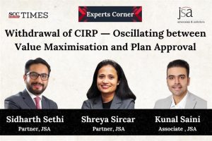 Withdrawal of CIRP