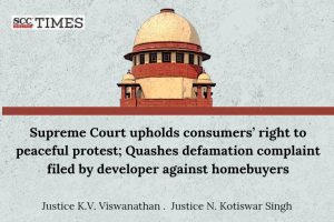 Consumers' right to peaceful protest