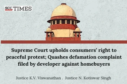 Consumers right to peaceful protest