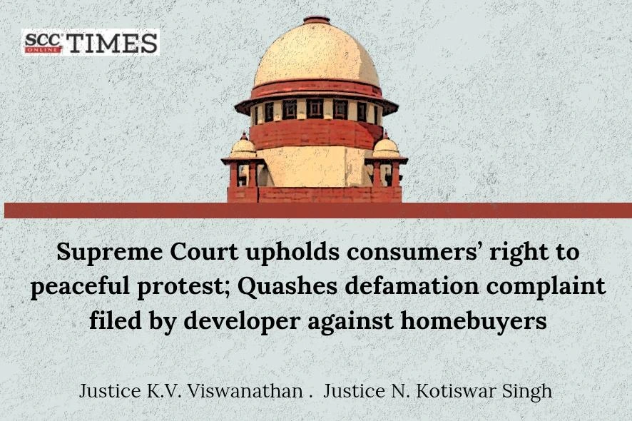 Consumers right to peaceful protest