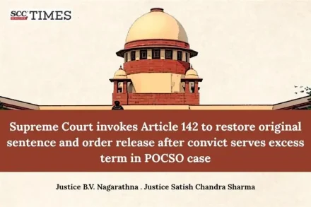 Excess term in POCSO case