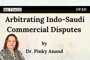 Indo-Saudi Commercial Disputes