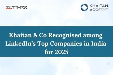 Khaitan & Co Recognised among LinkedIn’s