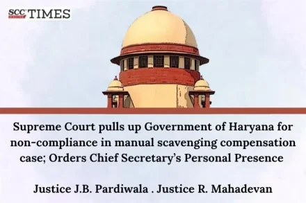 Manual scavenging compensation case