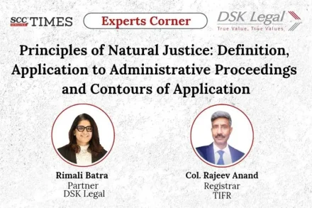 Principles of Natural Justice