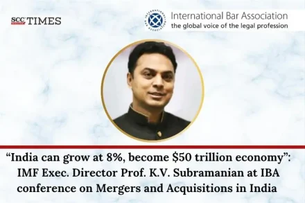 Prof. K.V. Subramanian at IBA conference