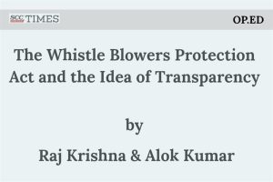 Whistle Blowers Protection Act