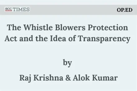 Whistle Blowers Protection Act