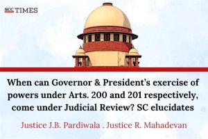 governor president power judicial review