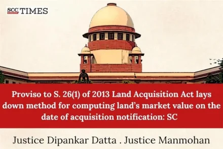 market value land acquisition