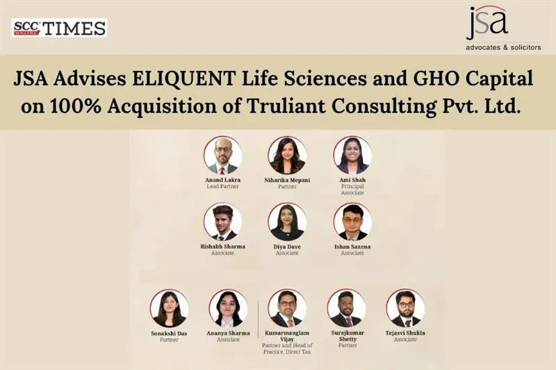 JSA advises ELIQUENT Life Sciences
