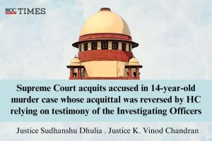 14-year-old murder case acquittal