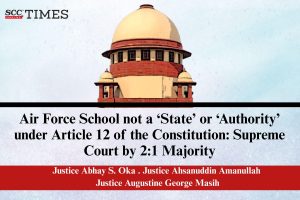 Air Force School Article 12 Supreme Court