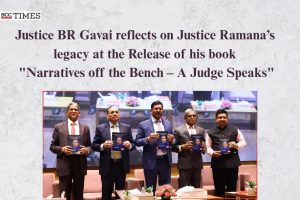 BR Gavai at NV Ramana book launch