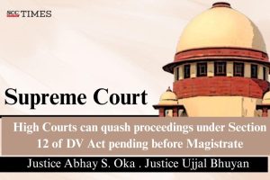 High Courts inherent jurisdiction DV Act