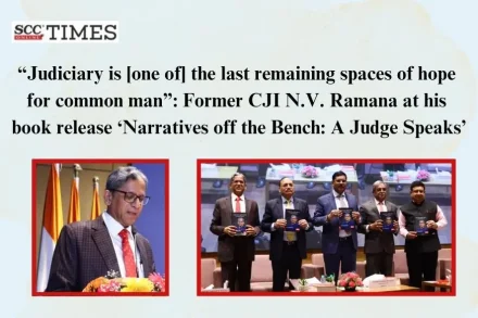 N.V. Ramana book release