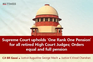 OROP for Retired High Court Judges